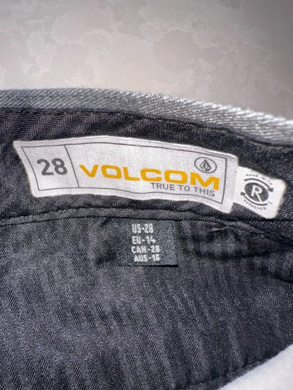 Volcom Grey Hybrid Shorts